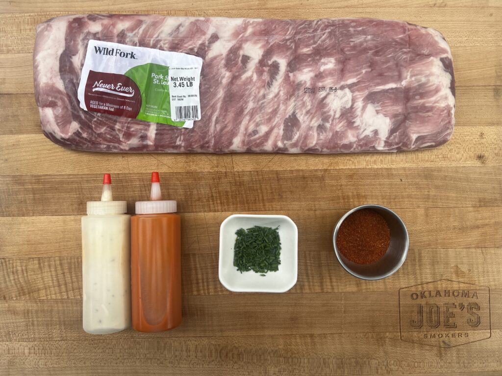 ingredients for buffalo ribs 