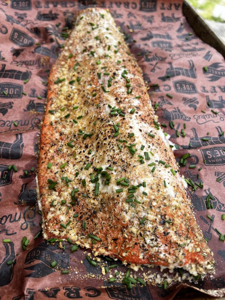 Parmesan Crusted Salmon 