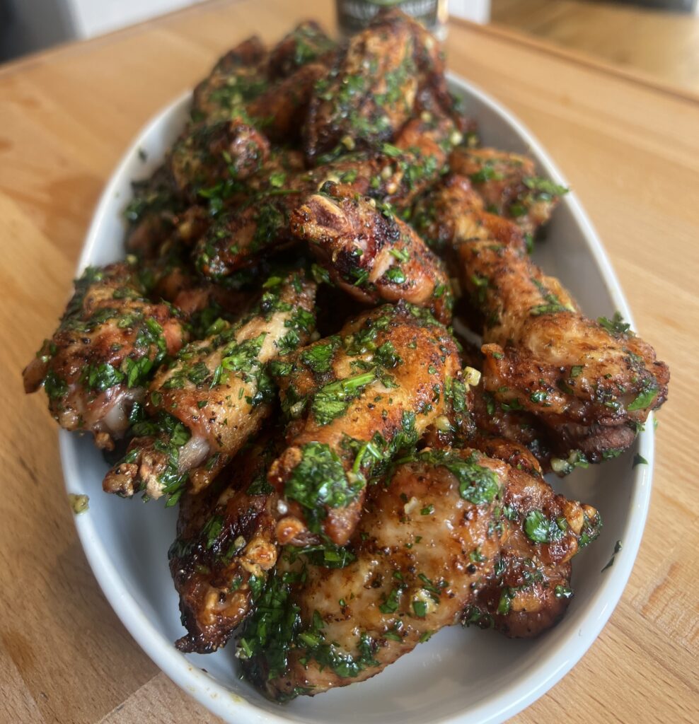 Chimichurri wings 