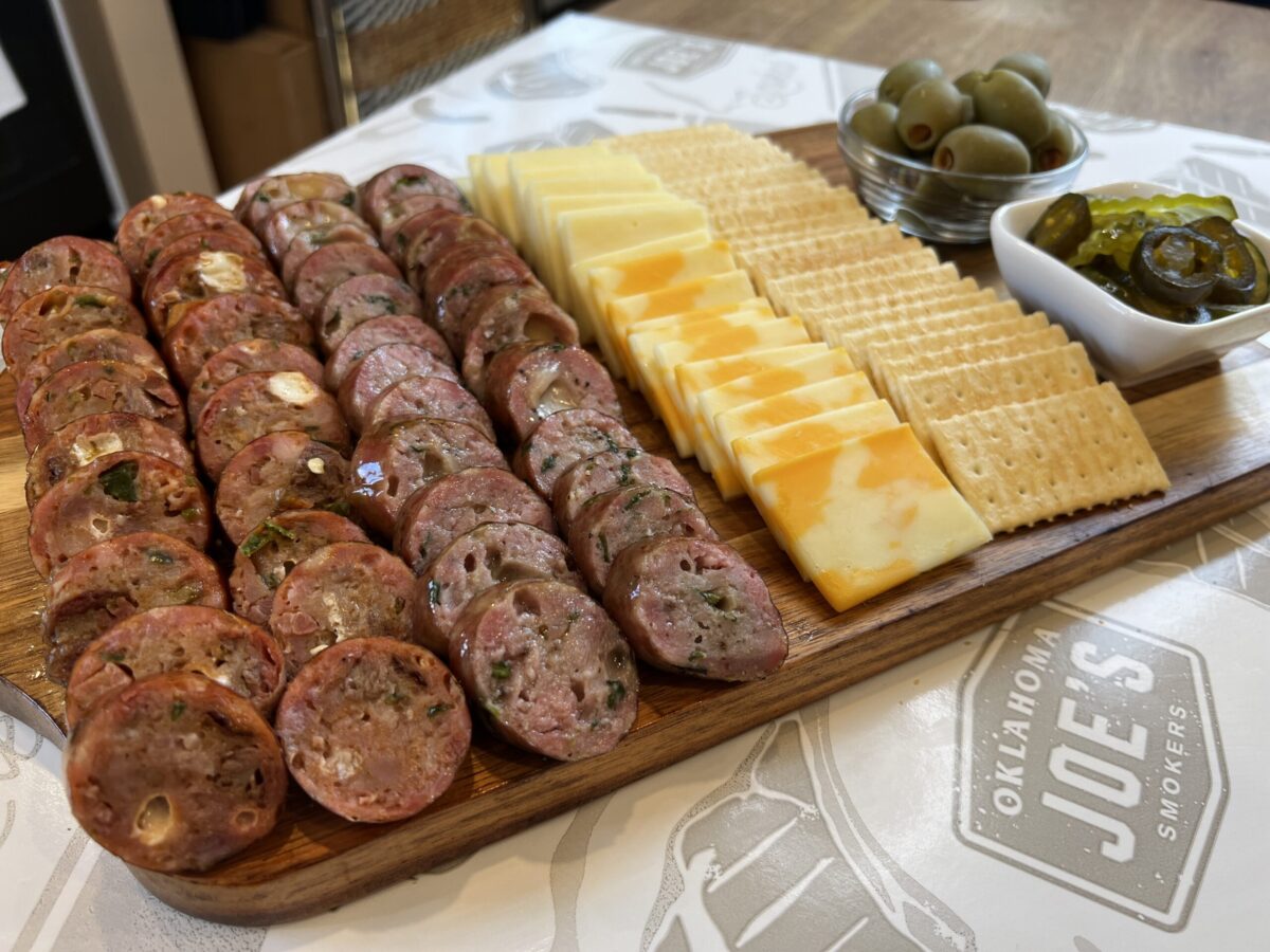 Sausage & cheese board