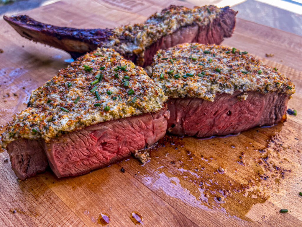 Gorg Crusted ribeye
