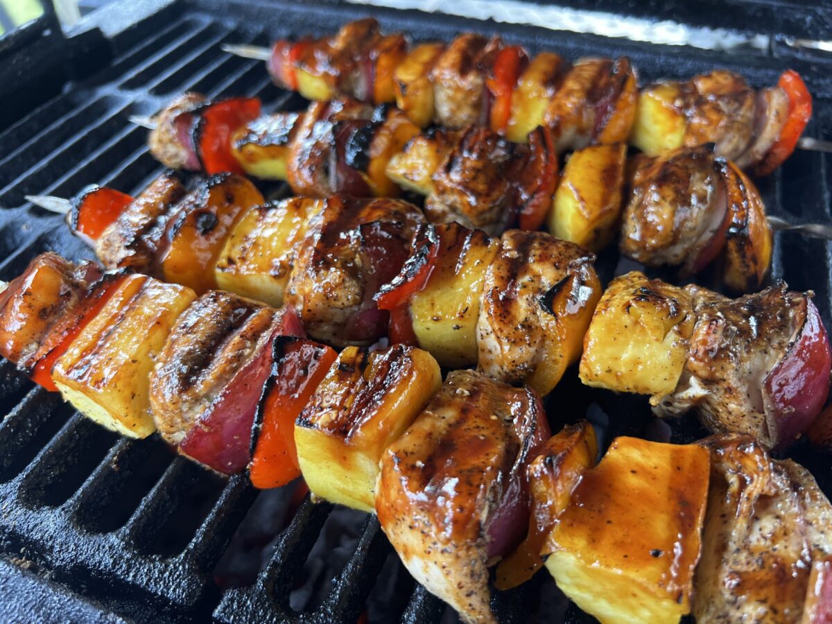 GrilledChicken Skewers