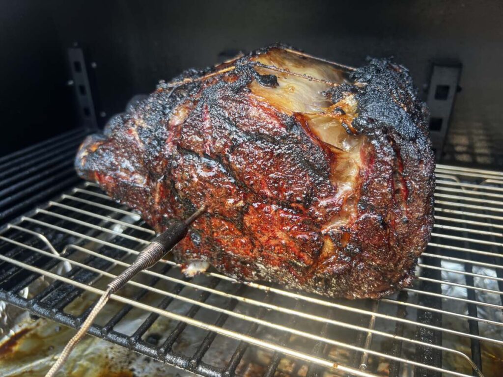 Resting prime rib