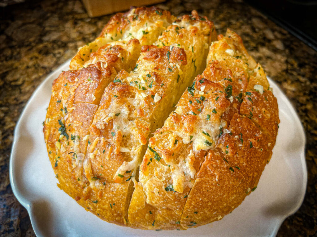 Pull Apart Garlic Bread