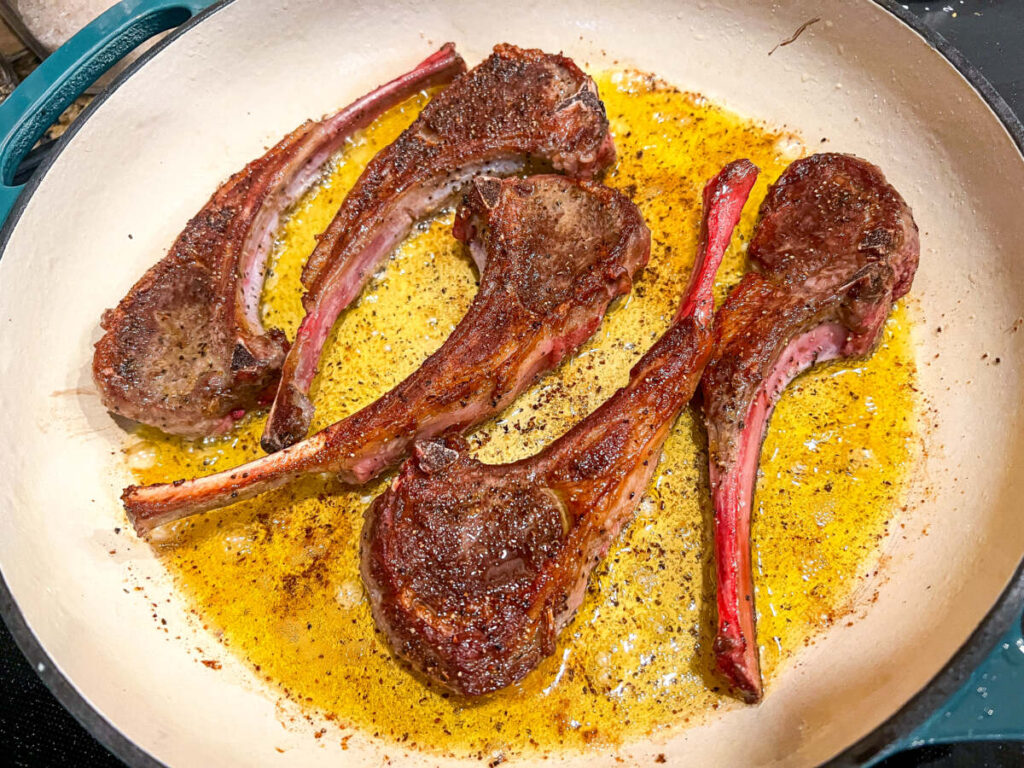 Seared Lamb Chops 