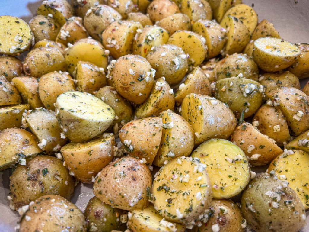 Seasoned potatoes