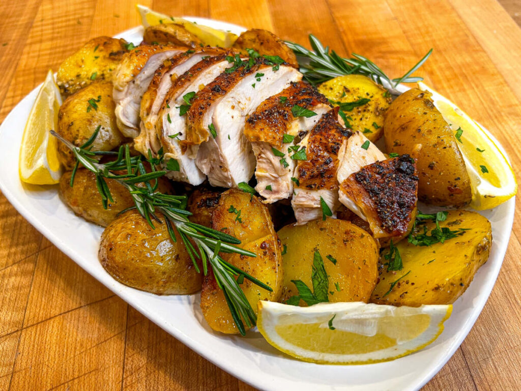 Lemon & Herb Roasted Chicken 