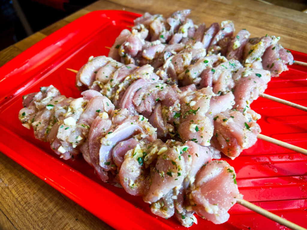 Chicken Skewers 