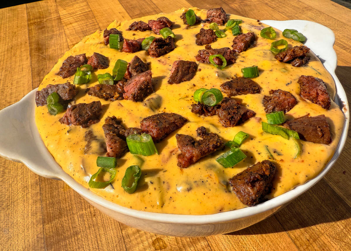 Smoked Steak Queso