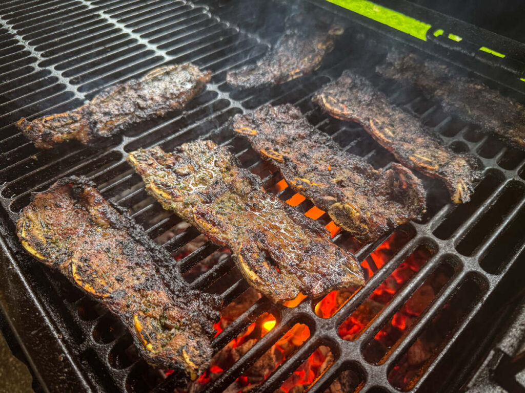 Grilled short ribs