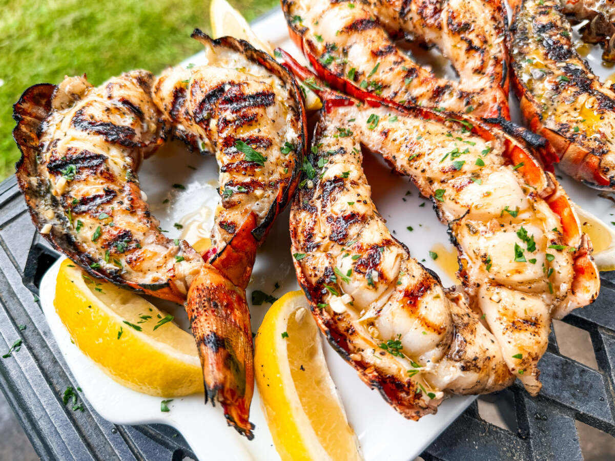 Grilled Lobster Tails